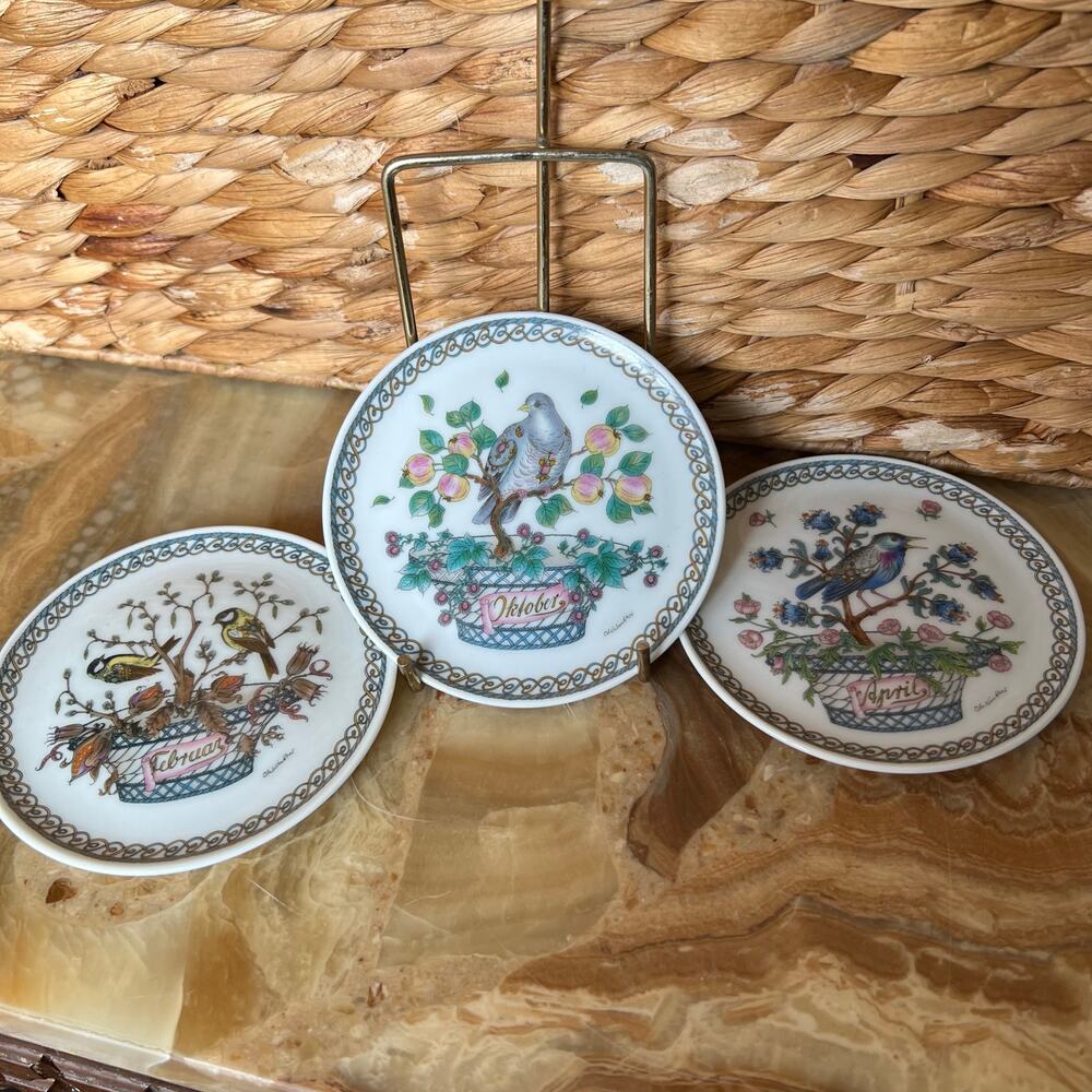 Month of the Year Coaster Plates